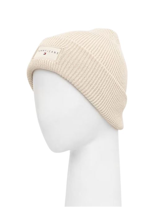 Cappello in maglia di cotone beige Tommy Jeans | AM0AM13666ACG
